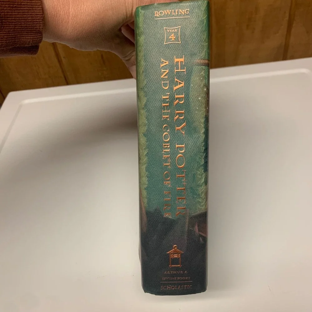 VTG Harry Potter Goblet‎ of Fire HC 2000 1st American Ed 26th Printing w/ DJ Y2K